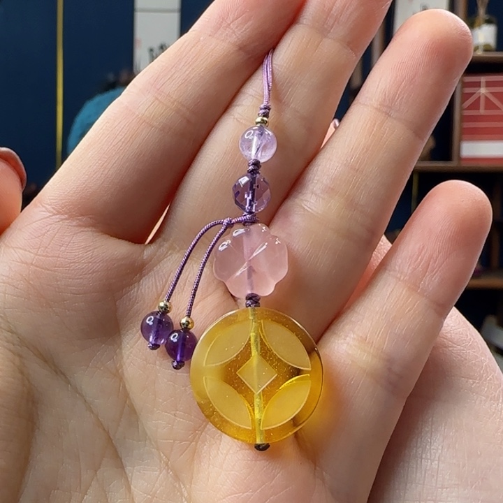 蜜蜡吊坠(赠链)未镶嵌