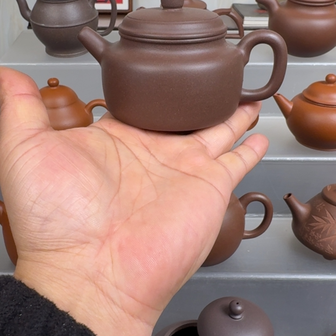 葡****紫砂茶壶宜兴紫砂