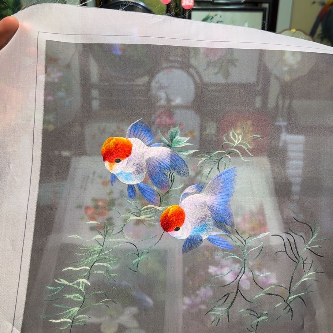 刺绣刺绣工艺精湛