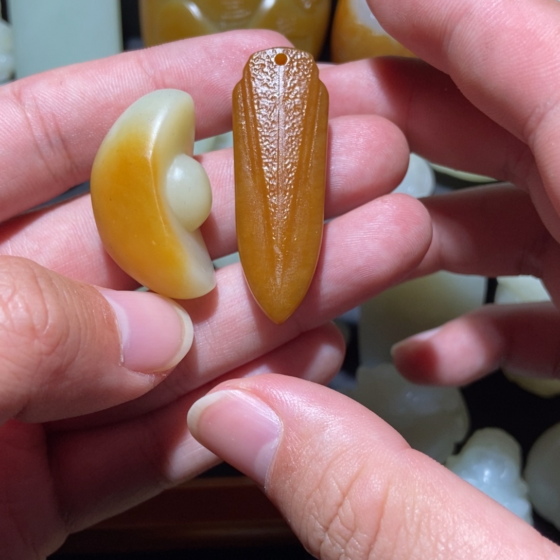 广***寒和田玉未镶嵌颈饰