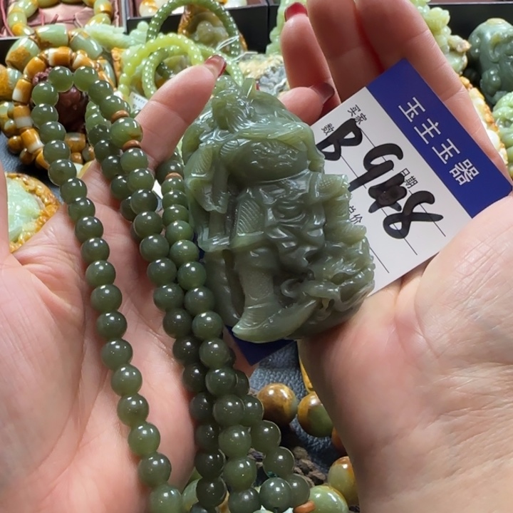 和田玉手把未镶嵌L***s