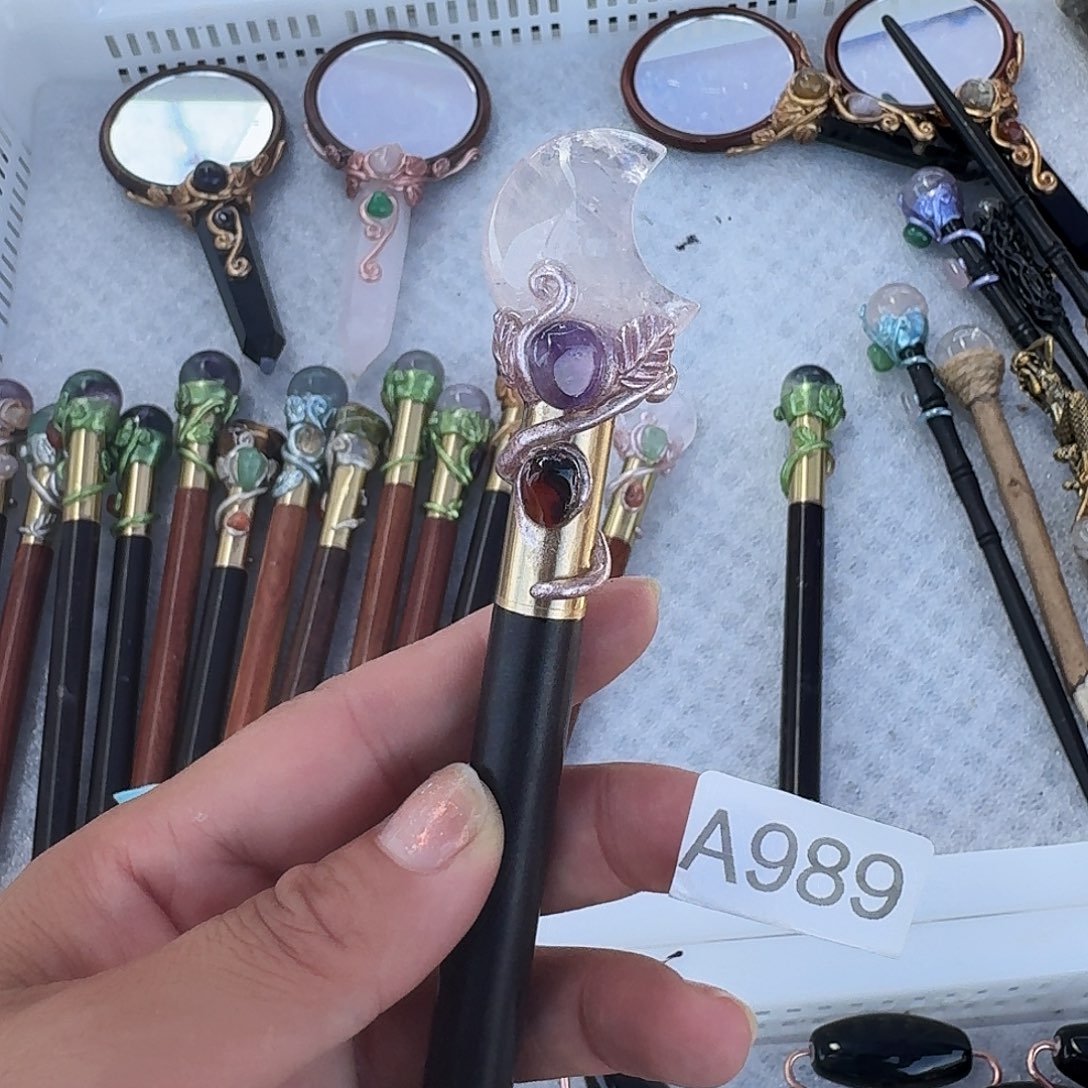 你***调未镶嵌手链烟晶989