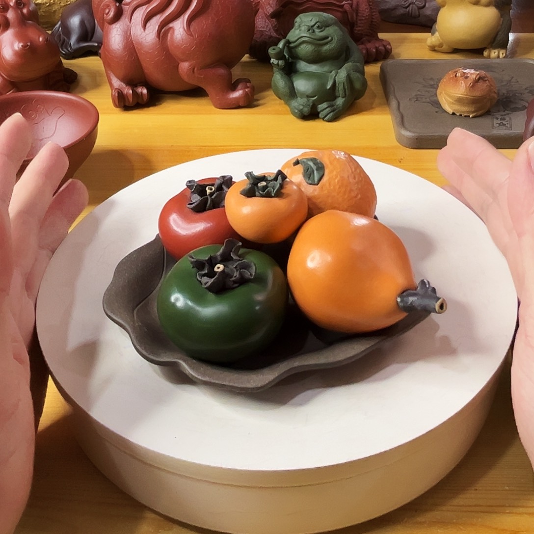 紫砂茶宠水果套餐！