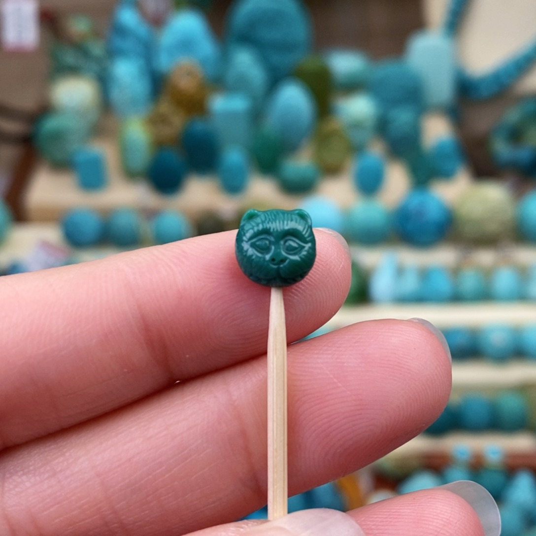 绿松石珠宝奇石未镶嵌