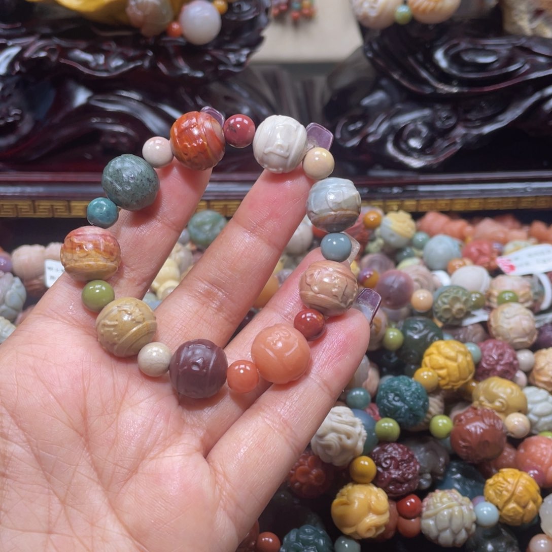 石英质玉手链未镶嵌