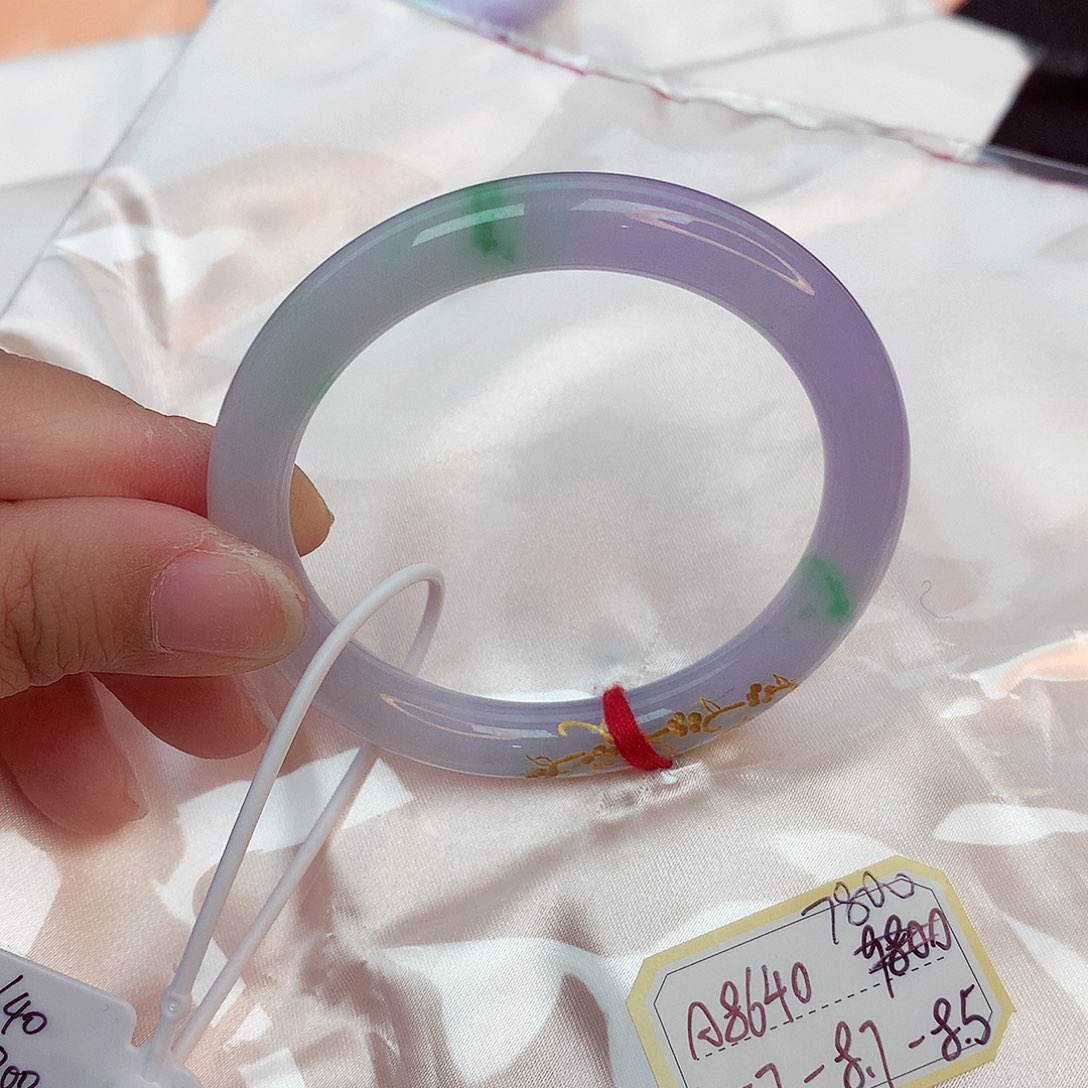 翡翠手镯未镶嵌天然缅甸翡翠A货