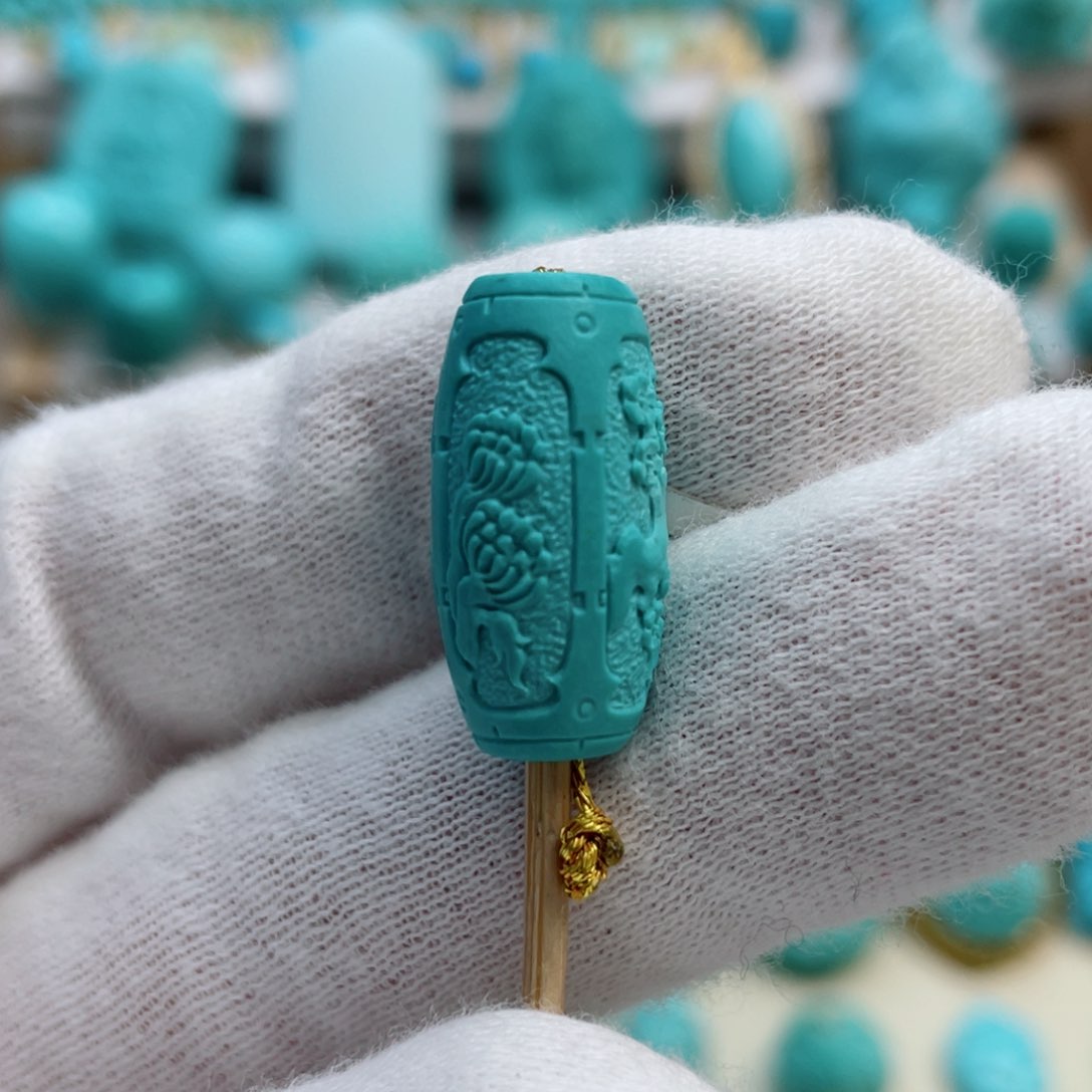 绿松石珠宝奇石未镶嵌