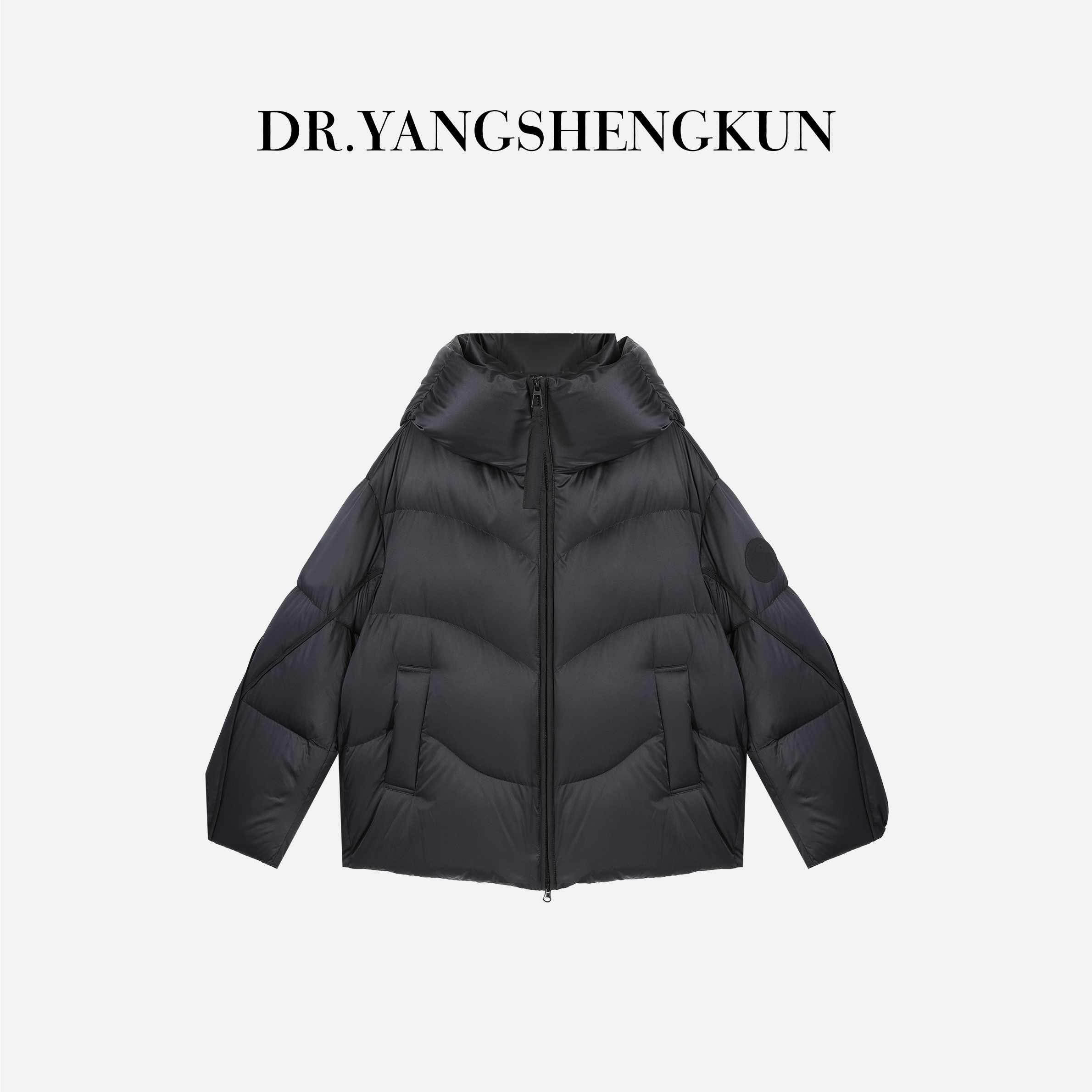 杨圣坤2025冬季新品波兰科鲁达95大白鹅连帽保暖羽绒服S825112407