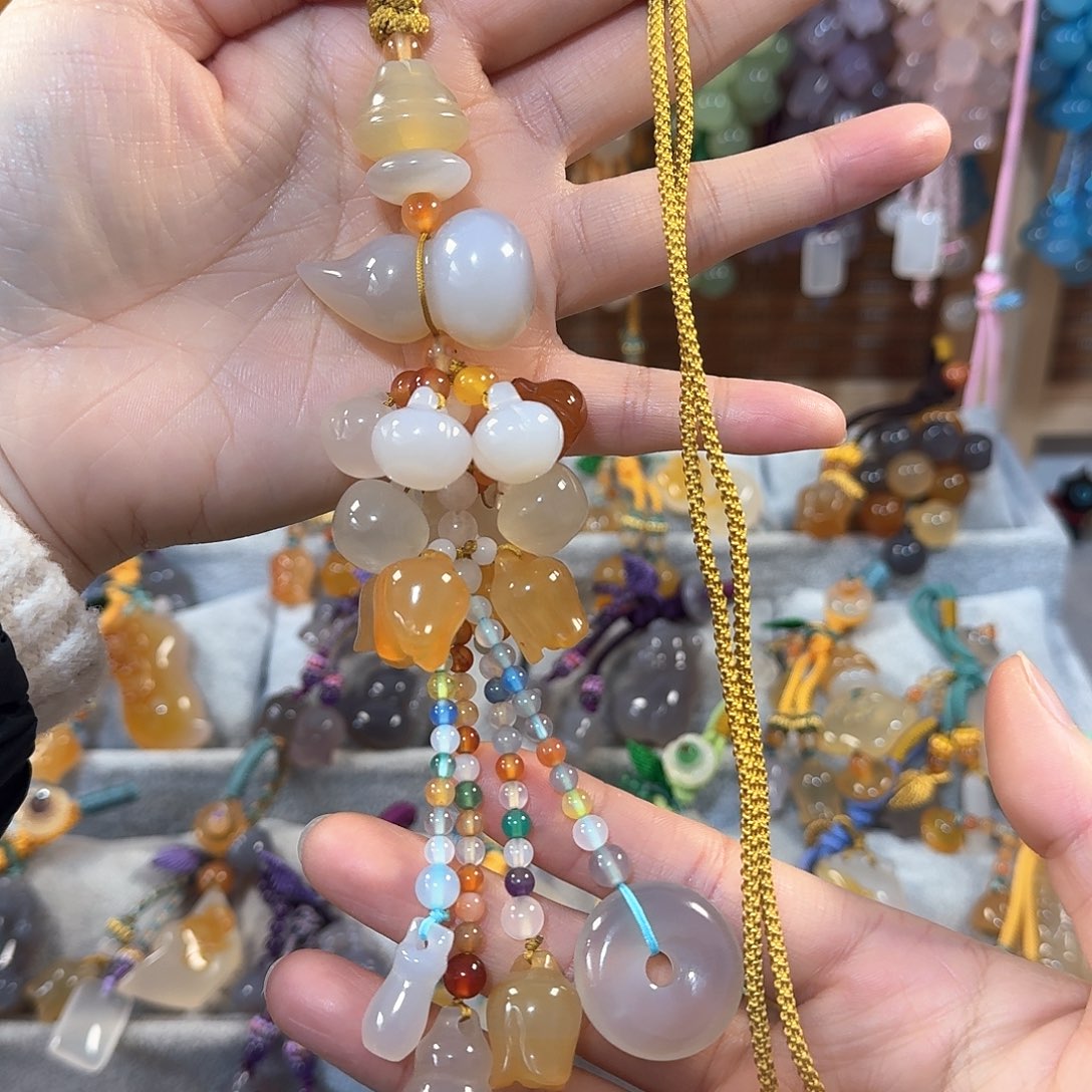 玛瑙/玉髓挂件福利款未镶嵌