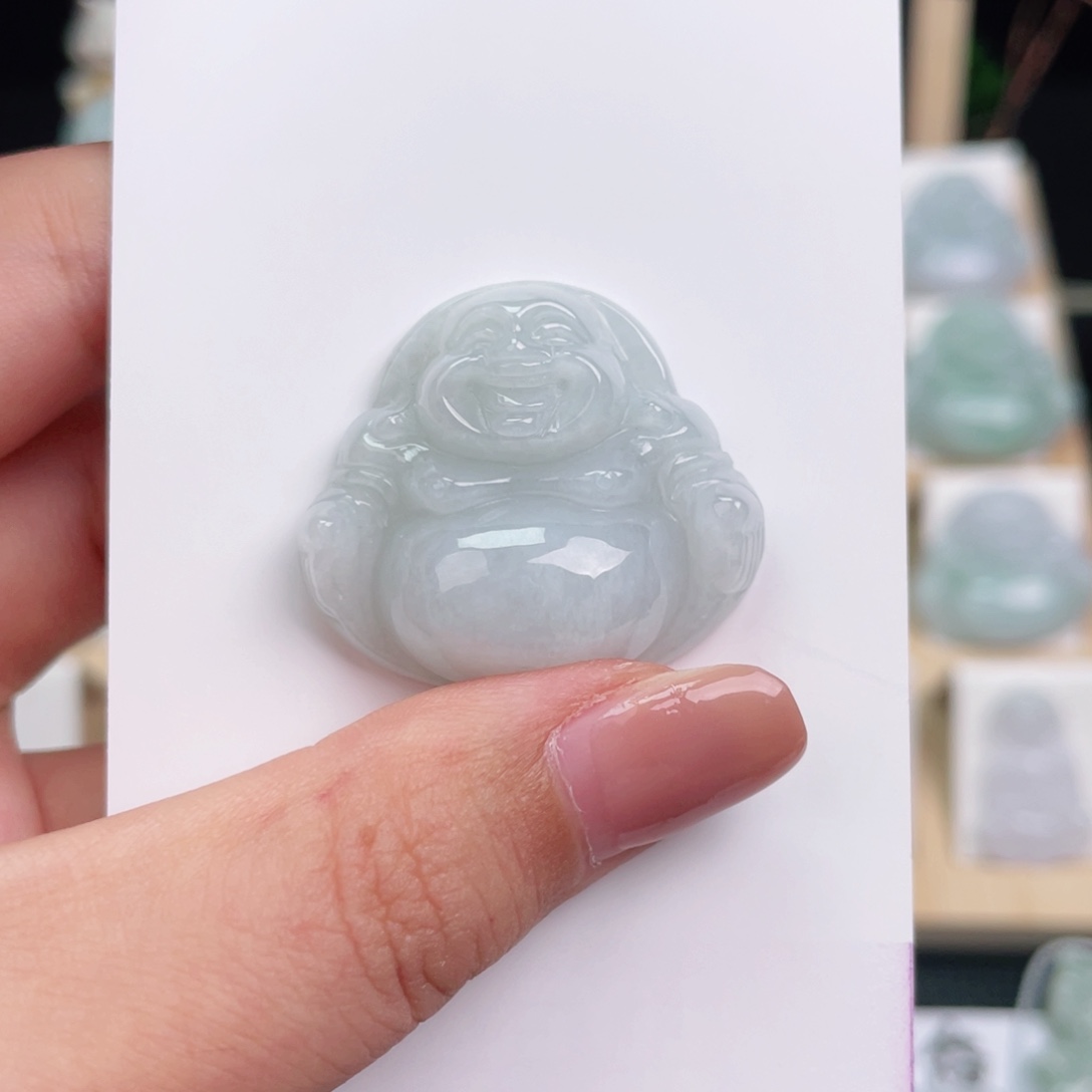 颈饰未镶嵌翡翠佛公