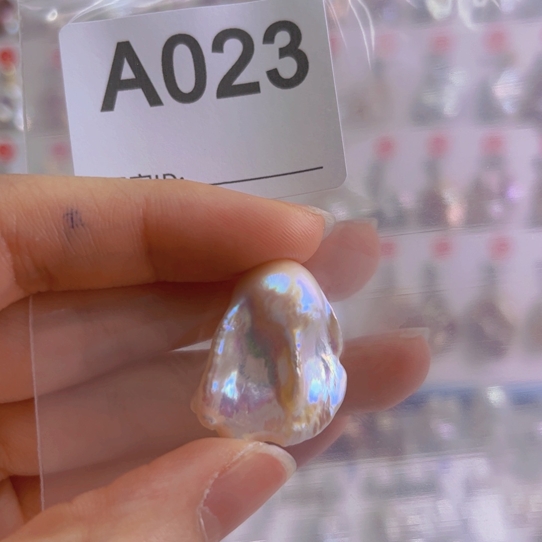 淡水珍珠吊坠银S925镶嵌一****ও