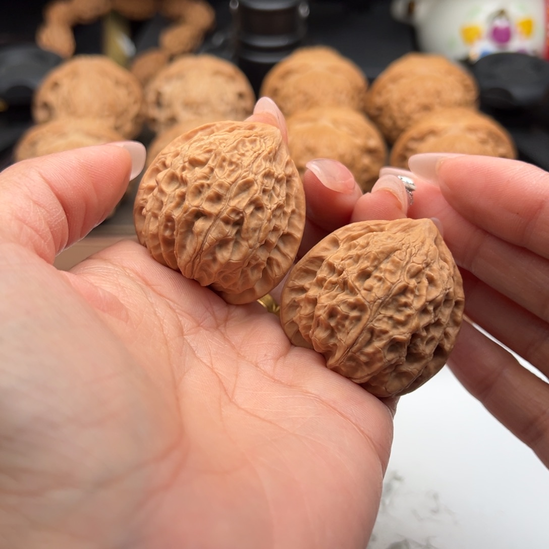 文玩核桃把件金牛38