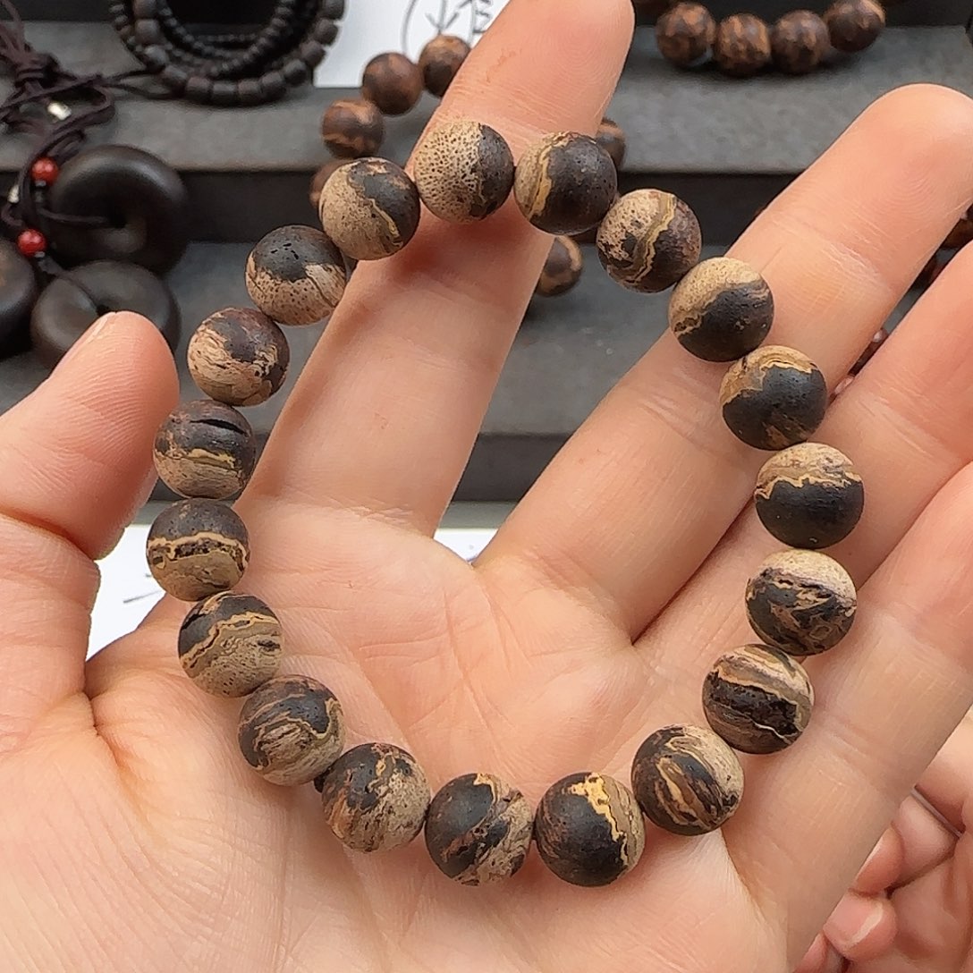 降真香手串/手链1.0黄金甲融合甲无胶