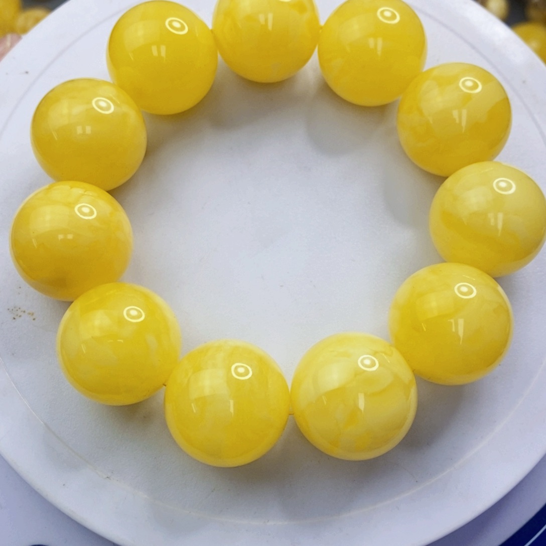 未镶嵌琥珀珠宝奇石尺寸22.4 mm