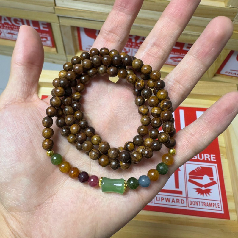 S1277花梨木多圈款精美手串无礼盒