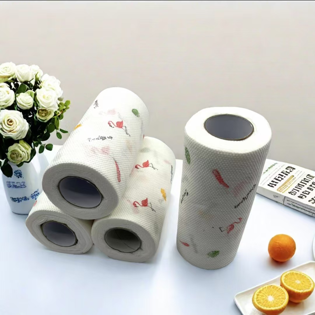 （拍一发四）厨房抹布干湿两用一次性洗碗布抹布  