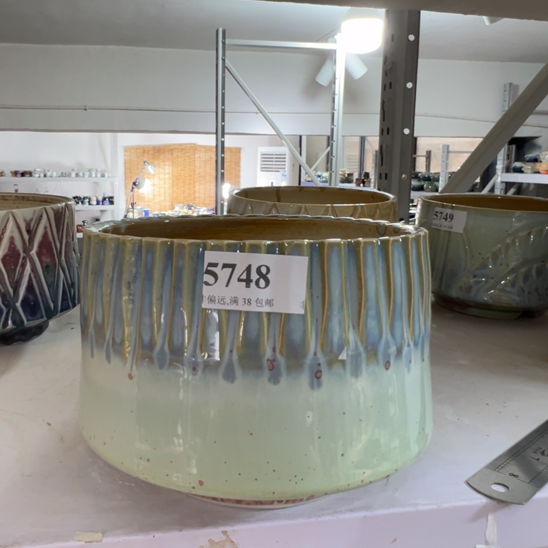 红陶口16高12，景德镇