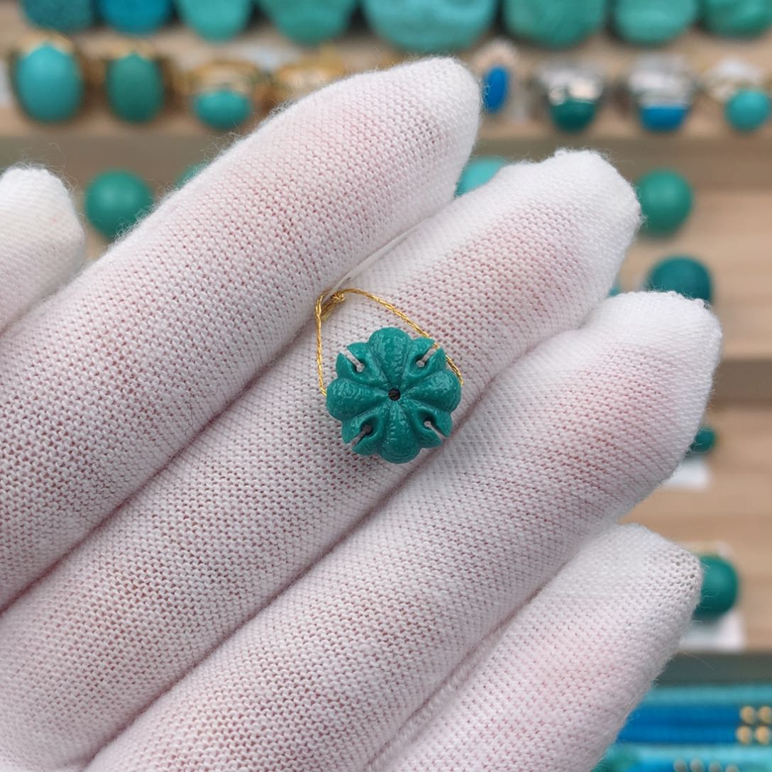 绿松石未镶嵌配饰