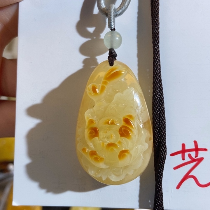 定制琥珀未镶嵌琥珀蜜蜡