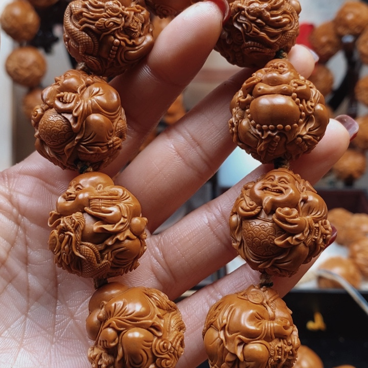 橄榄核手串/手链盘龙财迷2:55