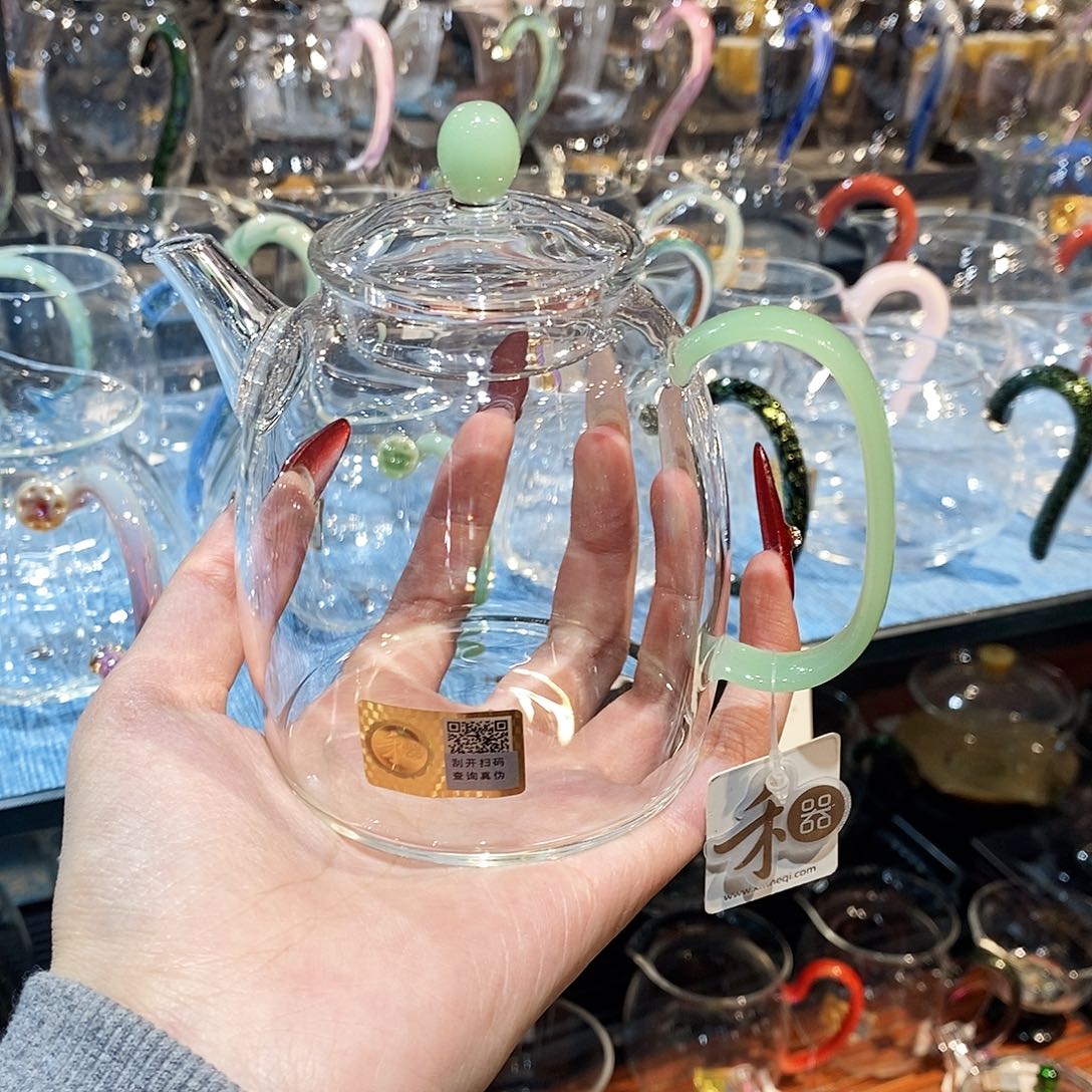 水晶玻璃吸管款，