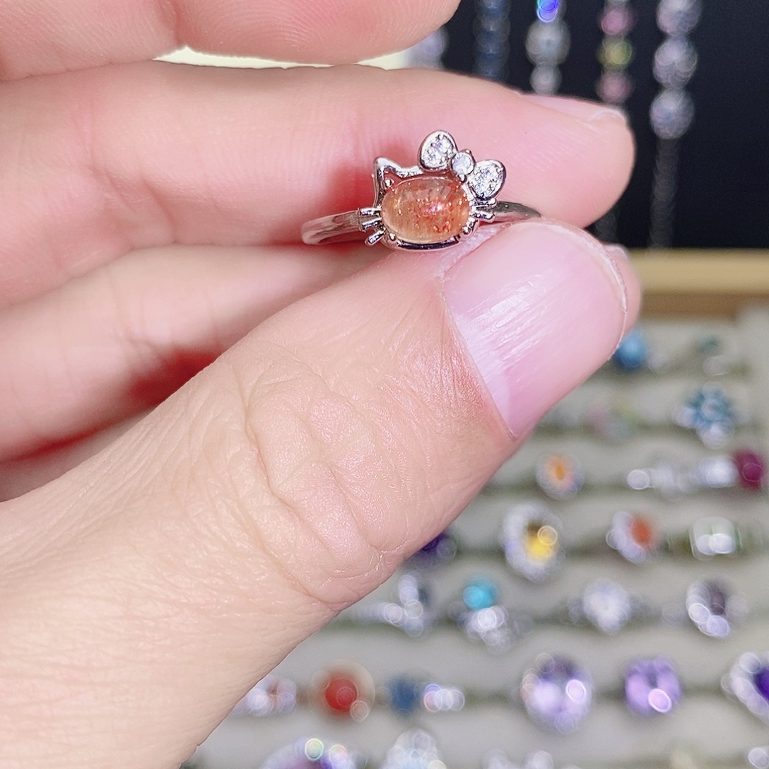 未镶嵌戒指水晶489