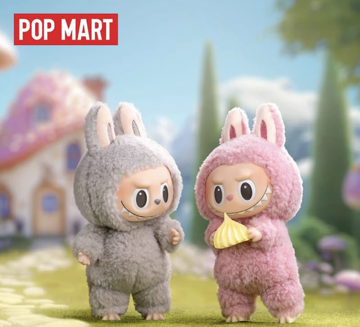 泡泡玛特labubu马卡龙系列