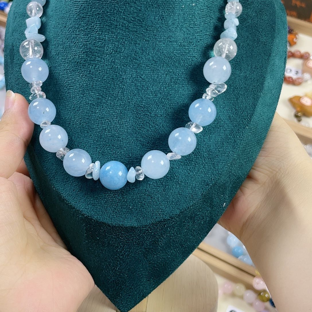 水晶手链银S925镶嵌