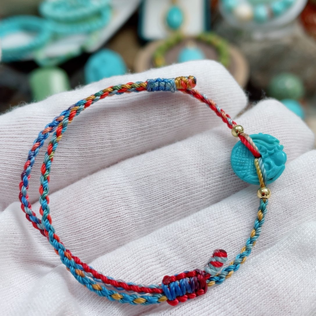 绿松石珠宝奇石未镶嵌