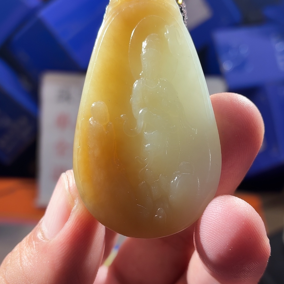 和田玉（糖玉）未镶嵌颈饰