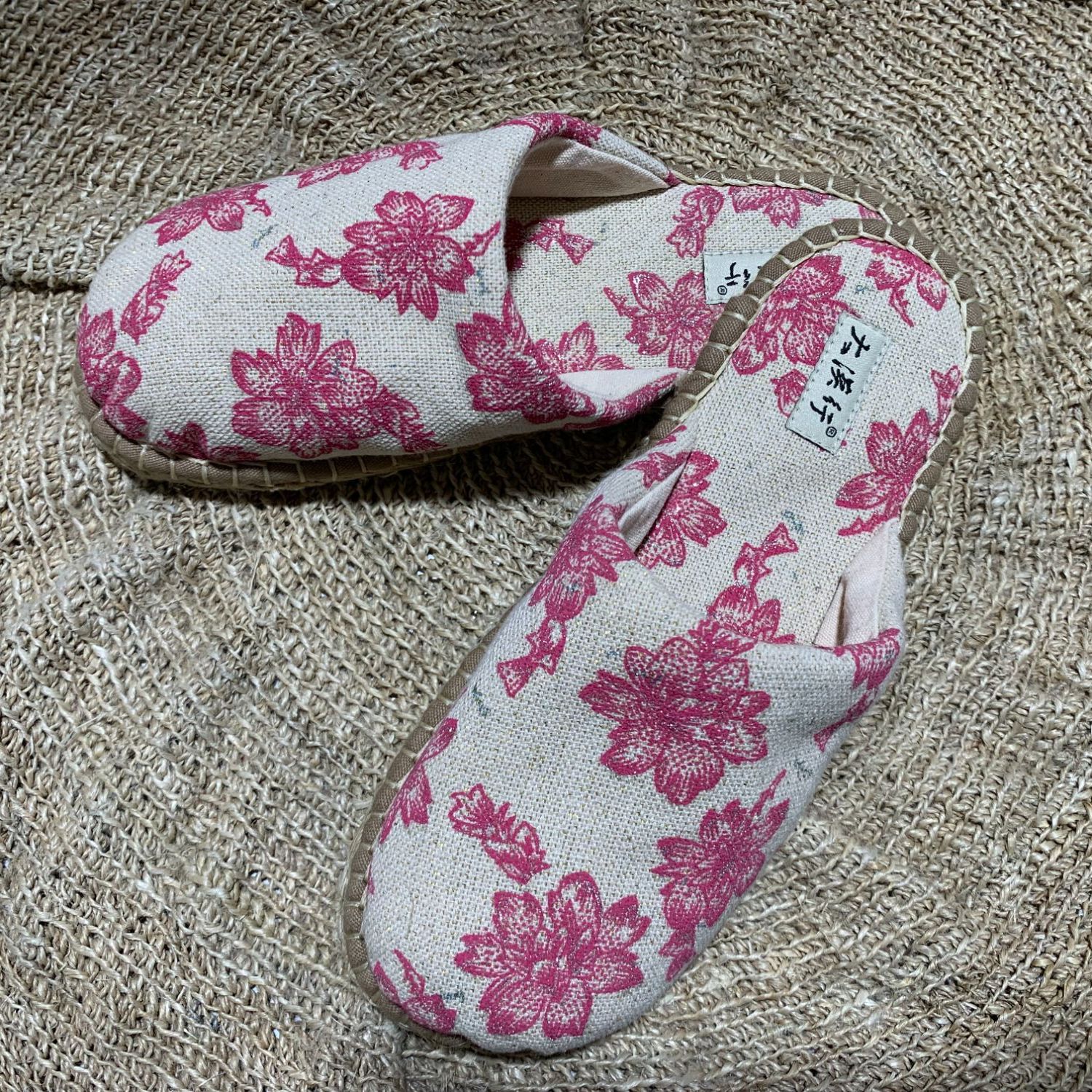 【清仓上新季】女款居家纯手工编织全包拖鞋款式2229