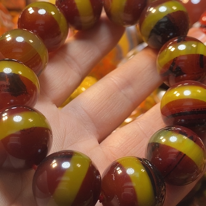 1***6玛瑙/玉髓未镶嵌手链