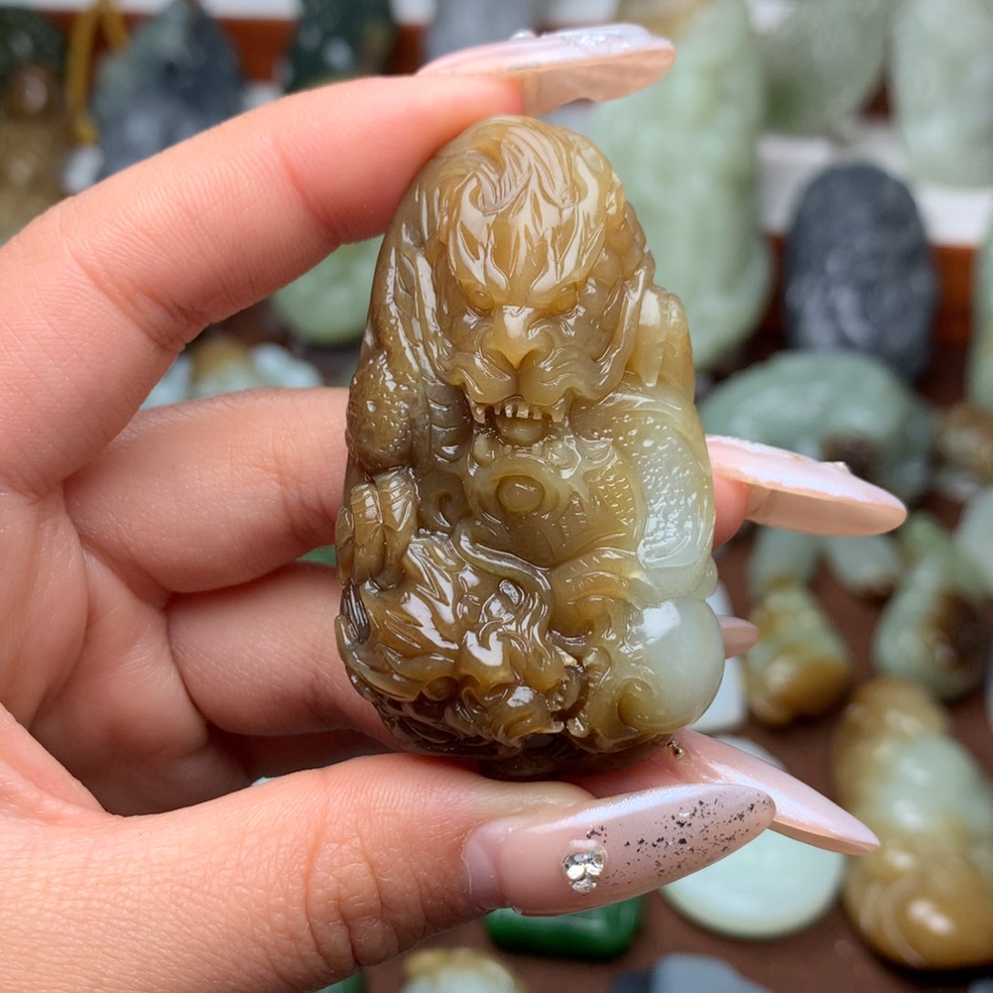 和田玉挂件未镶嵌