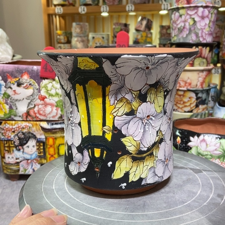 景德镇艺术手绘作品