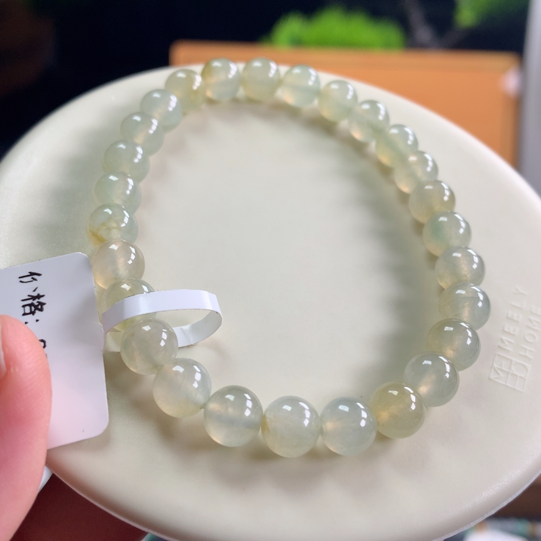 翡翠未镶嵌手链卡7