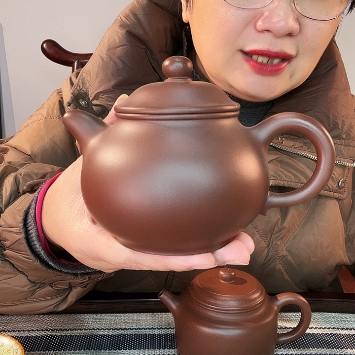 紫泥茶壶作品欣赏