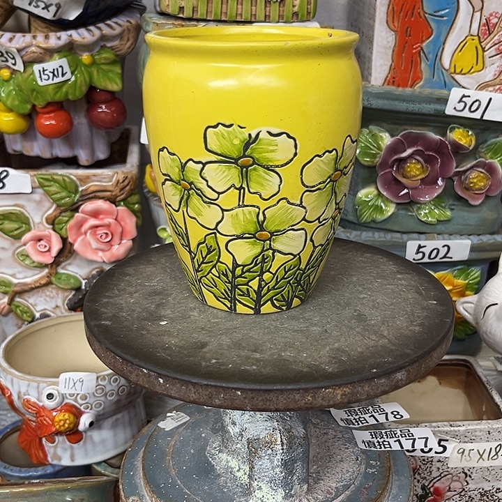 粗陶材质多肉花盆