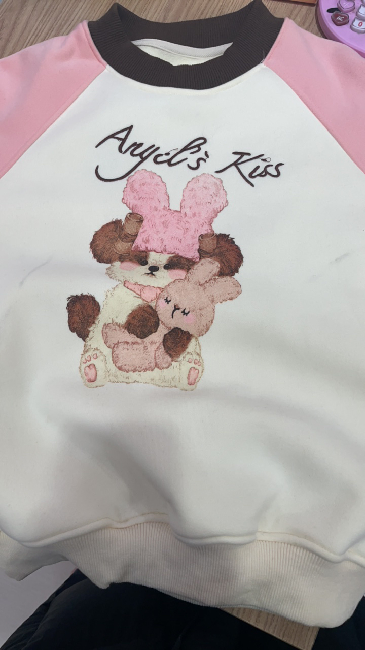 一体绒卫衣特价处理有点瑕疵