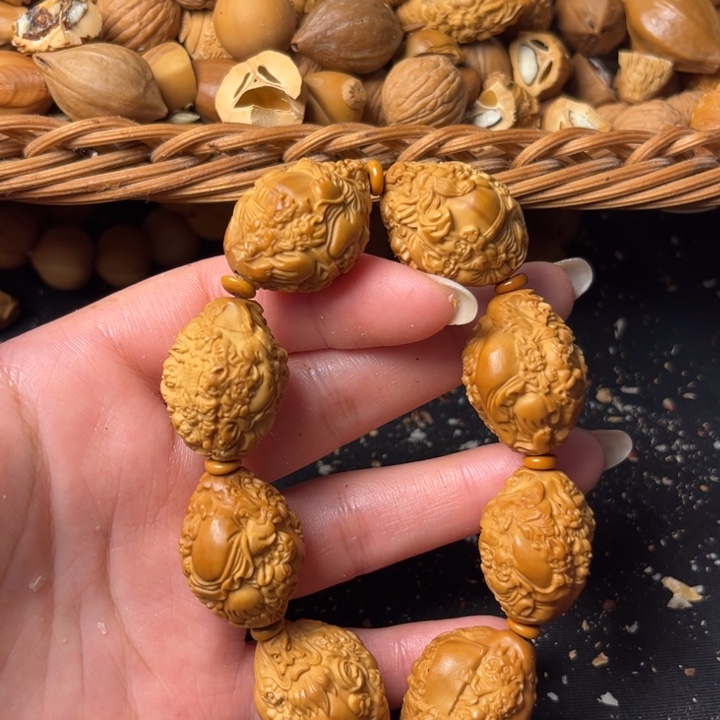 吊坠橄榄核百鬼钟馗