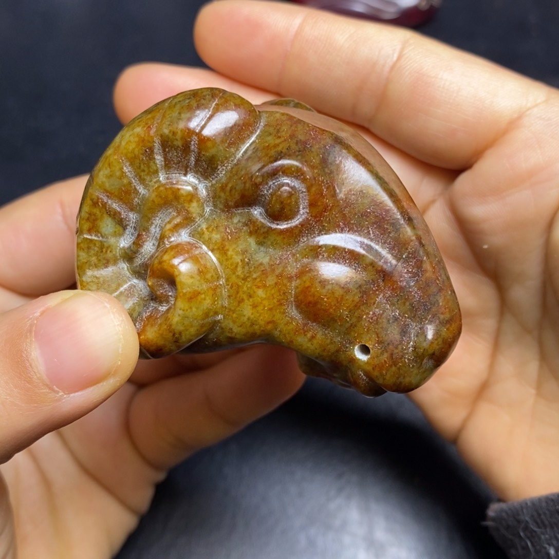 吊坠白玉菩提精品玉