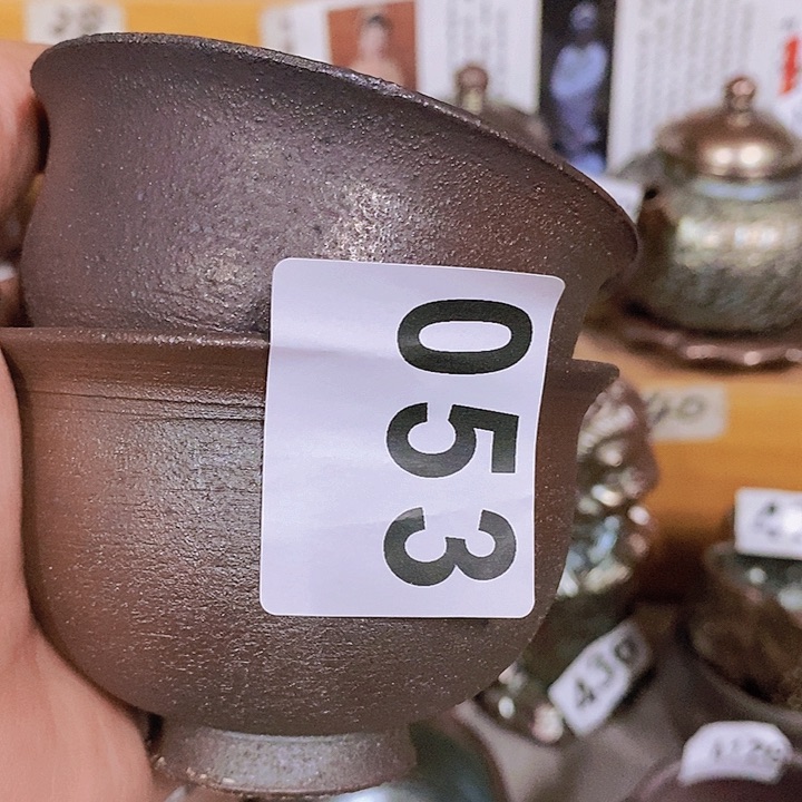 紫砂茶杯柴烧纯手工053