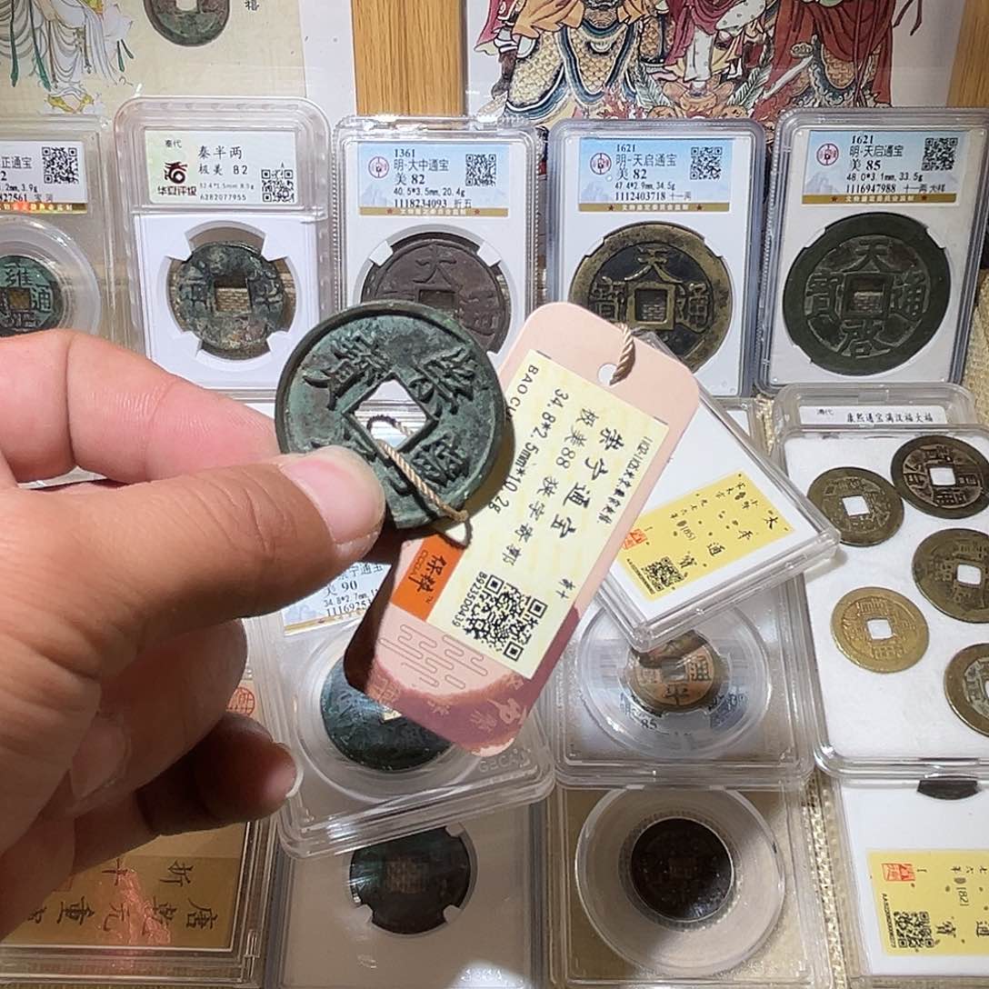 铜工**?崇宁通宝包真包老