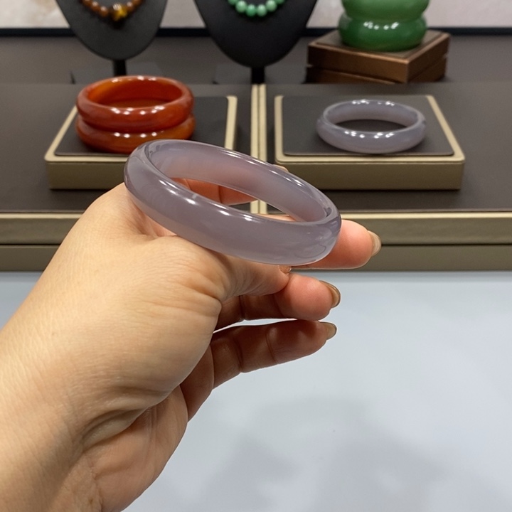 东陵石手镯未镶嵌女***