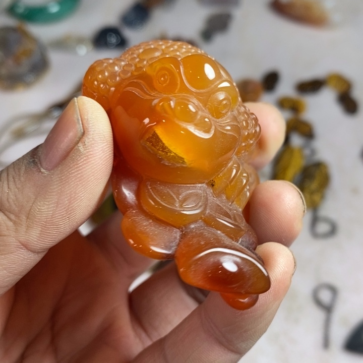 未镶嵌玛瑙/玉髓珠宝奇石