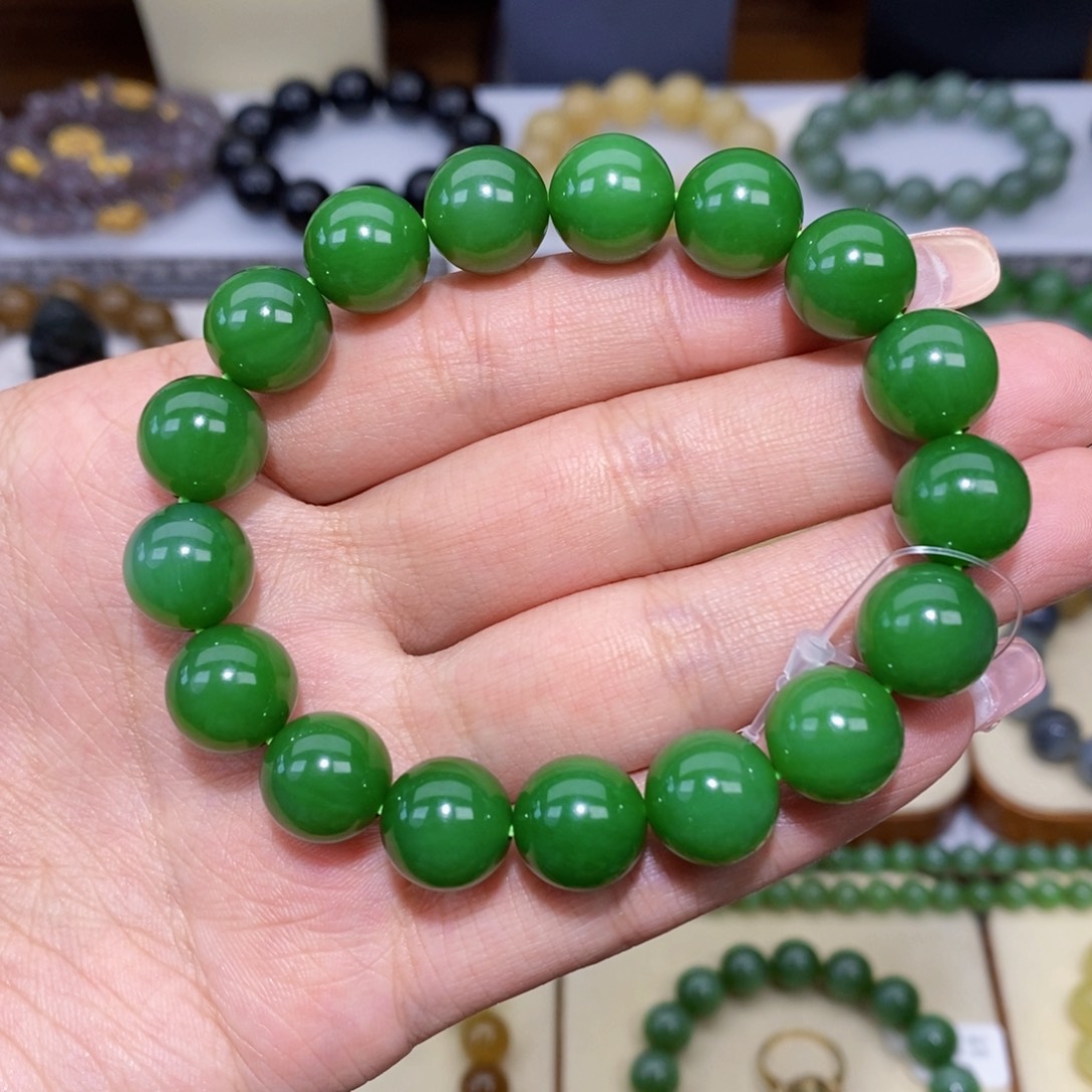 未镶嵌手串和田玉卡12