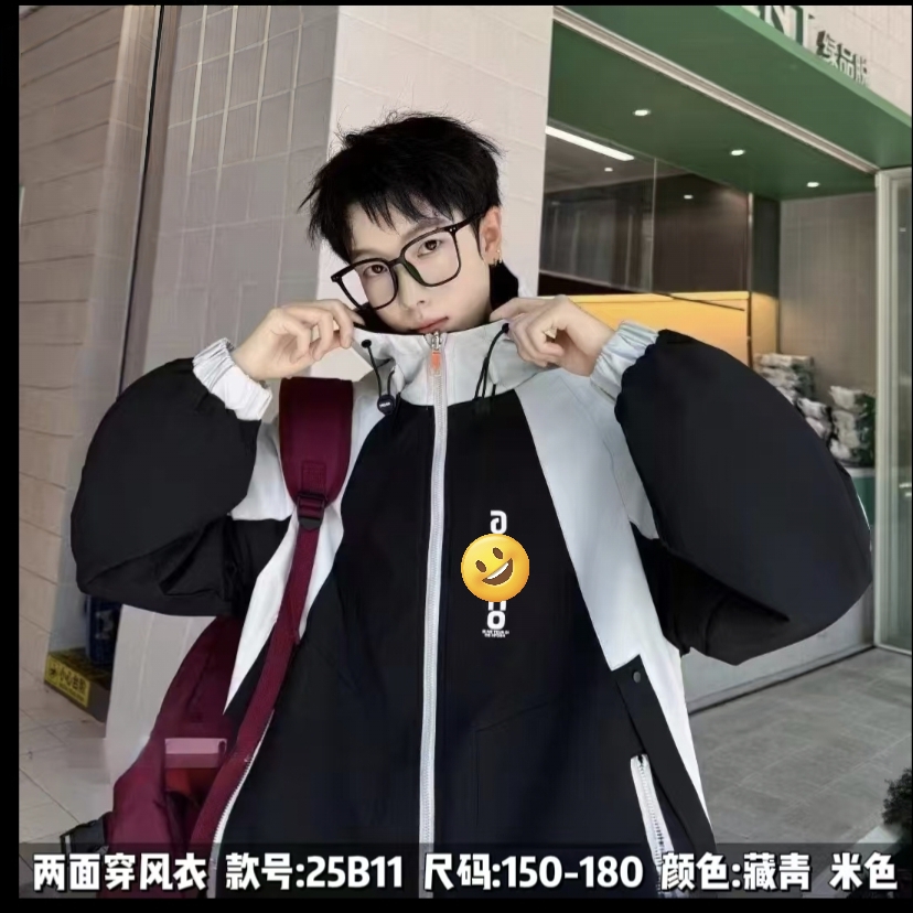 3号链接爆款男孩风衣外套