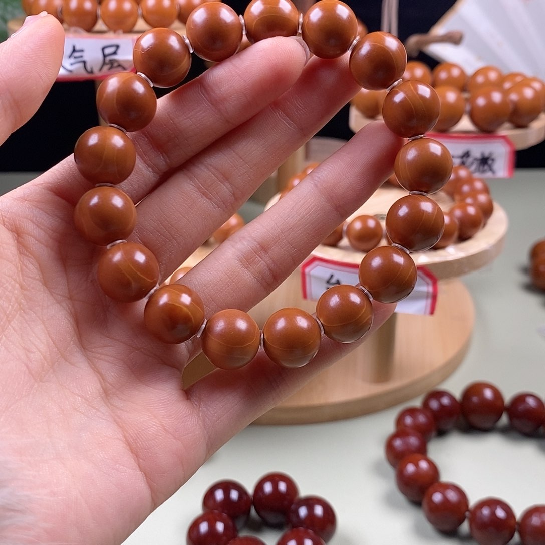 橄榄核手串@***81.25梅林铁核