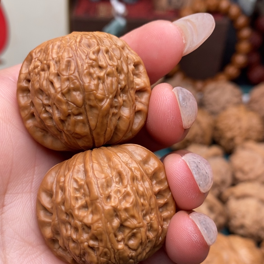 文玩核桃把件铁锤