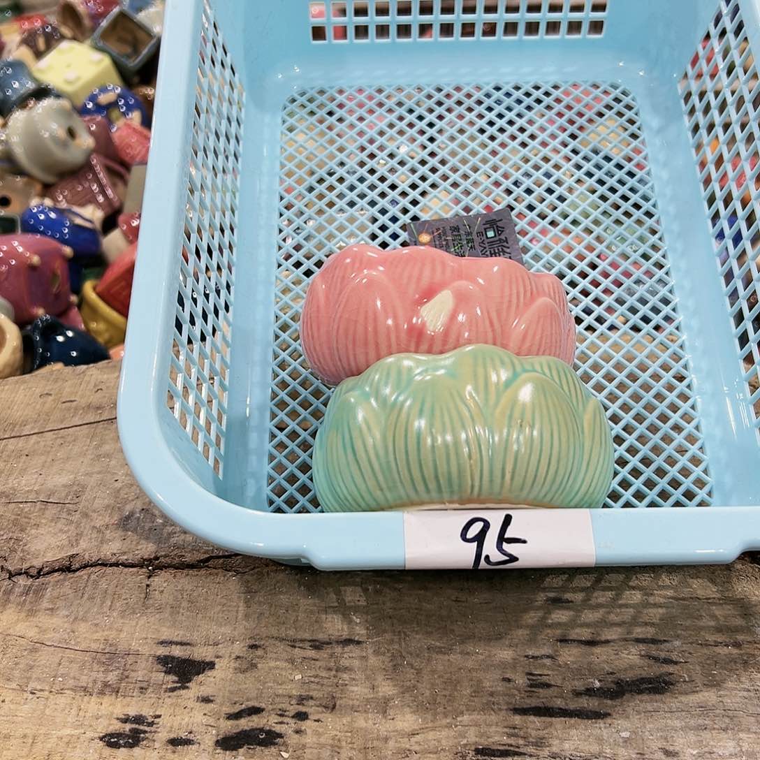 陶瓷高温陶瓷多肉花盆95