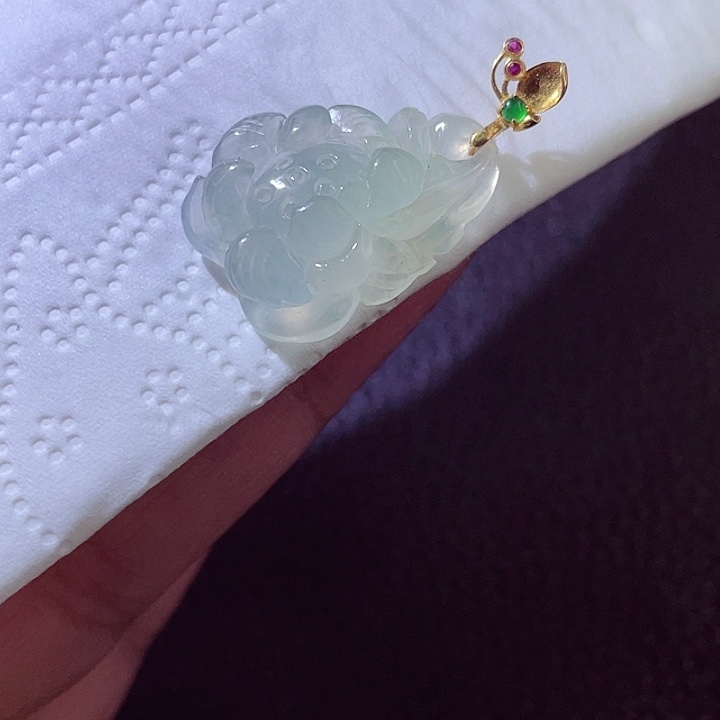 颈饰未镶嵌翡翠翡翠